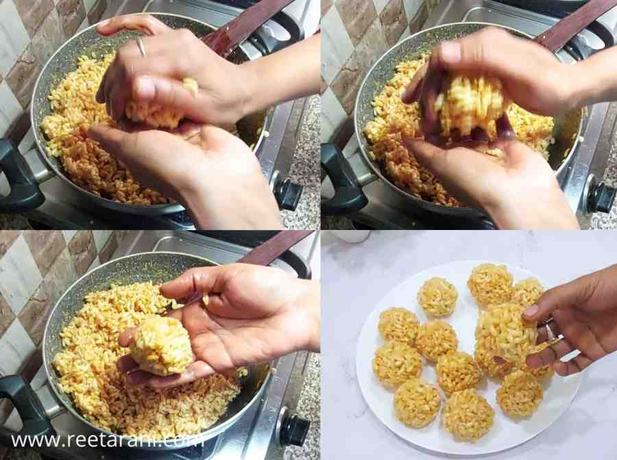 How To Make Murmura Gud Laddu
