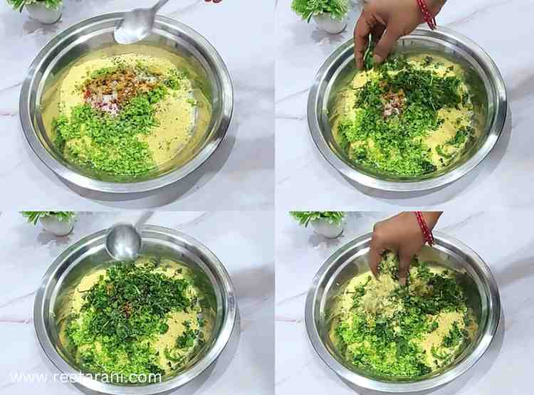 Handmade Rajasthani style makka matar bati for winter